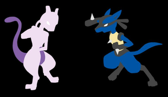 Lucario Vs Mewtwo Wallpaper Image Pictures Becuo