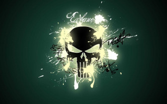 Punisher Skull Wallpaper Discover More Logo