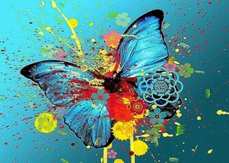 Love Butterfly Abstract Wallpaper HD Best