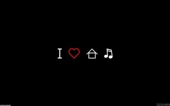 Love House Music Wallpaper Open Walls