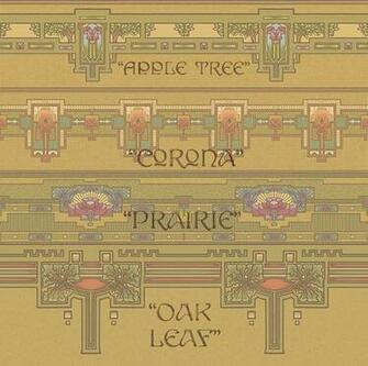 Mod The Sims B Iii Arts And Crafts Pendant Friezes In Olive