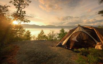Camping Desktop Wallpaper Top Background