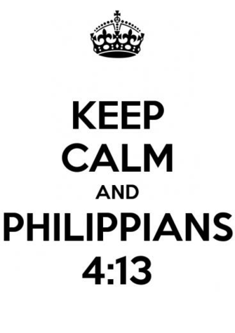 Keep Calm And Philippians Carry On Image