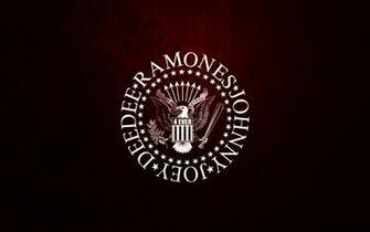 Ramones Wallpaper Red Leather By Jonrockstein