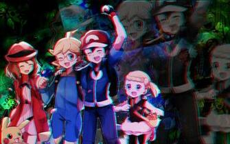 Pokemon Xy Anime Wallpaper By Digi Fan111