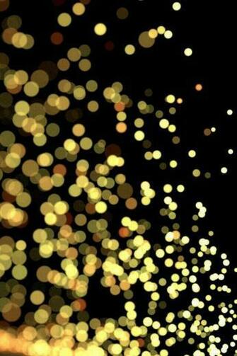 Black Gold Glitter iPhone Wallpaper