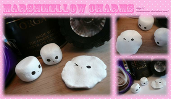 Cute Marshmallows Wallpaper By