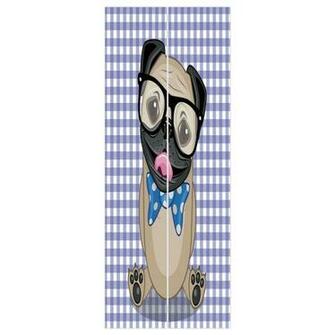 Amazon 3d Door Wall Mural Wallpaper Stickers Pug Nerdy