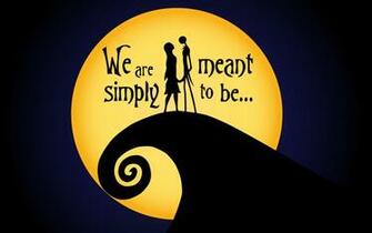 Jack Skellington And Sally Wallpaper