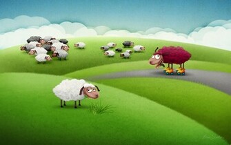 Sheep Wallpaper On