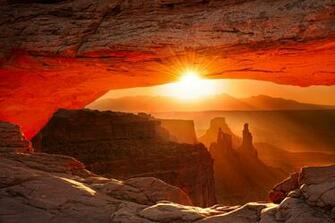 Mesa Arch Sunrise Fine Art Nature Photography By Steve Perry