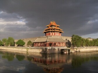 Purple Forbidden City Wallpaper Travel HD