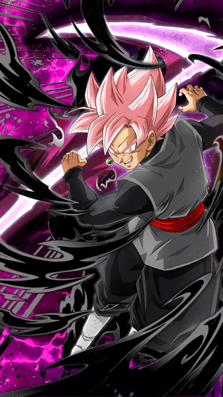 Dragon Ball Z Goku Black Rose Wallpaper iPhone
