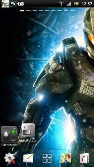 Halo Live Wallpaper For Your Android Phone