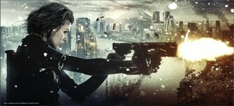 Wallpaper Resident Evil Milla Jovovich