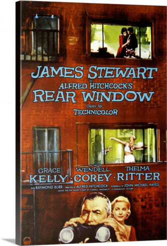 Rear Window Movie Poster Wall Art S Prints Framed
