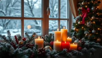 Candles Christmas Wallpaper