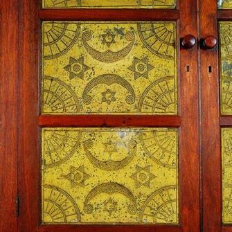 Detail Of A Punched Tin Panel From One The Glazers Favorite