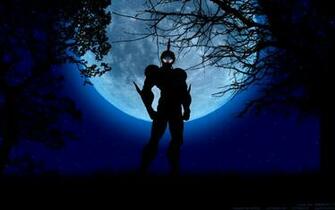 HD Wallpaper Guyver Silhouette Nature Night One Person