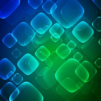 Virtual Technology Blue Green Abstract Background Vector