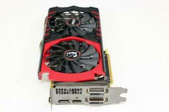 Msi Gtx Gaming Ao Lado De Uma Geforce Placa Que Passa A