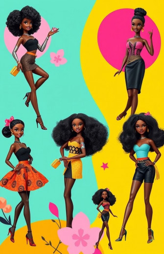 Black Barbie Wallpaper