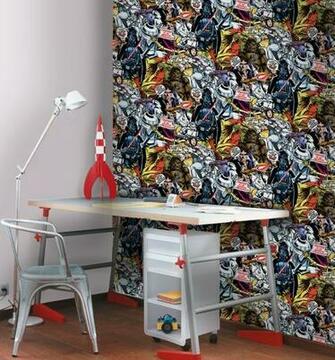 Details About Official Star Wars Cartoon Wallpaper 52cm X 10m From