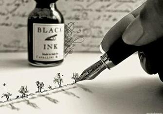 Pen And Ink High Quality Resolution Wallpaper On