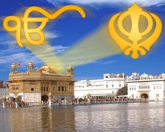 Ekonkar Golden Temple Architecture Monuments HD