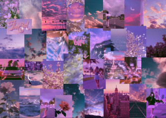 Custom Aesthetic Collage Wallpaper