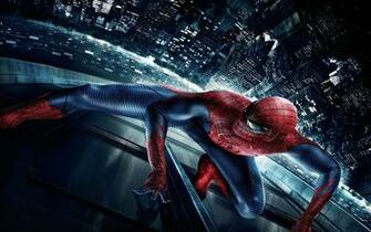 3d Night City Film Spider Man Skyscraper HD Wallpaper Hero