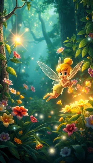 Tinkerbell Phone Wallpaper