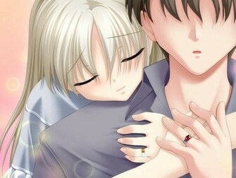 Image Anime Love Hug HD Wallpaper Pictures