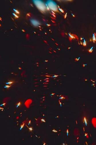 Wallpaper Night Technology Red Glare Incandescent Light Bulb