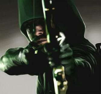 Green Arrow Wallpaper Cw Cg Painting By