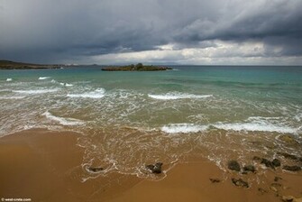 Thunderstorm Beach Wallpaper Weather Kalathas
