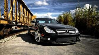 Black Mercedes Benz Cls HD Car Wallpaper