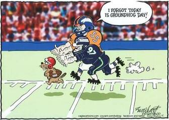 League Nfl Denver Broncos Seattle Seahawks Met Stadium Superbowl