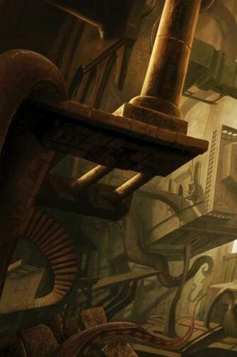 Mc Escher Cities Wallpaper