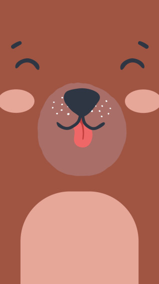 Cute Bear Wallpaper On