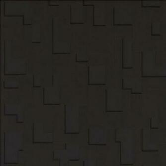 Brown Luxury Checker 3d Blocks Geometric Tile Vinyl 10m Wallpaper Roll