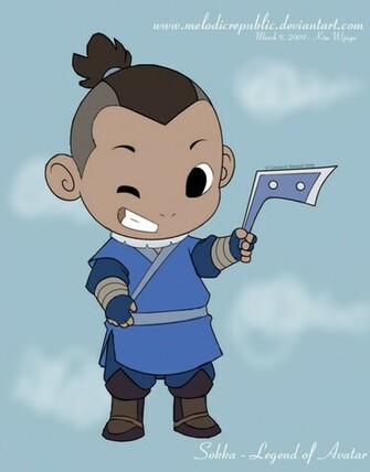 Avatar Sokka Chibi By Melodicrepublic