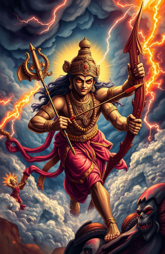 Lord Rama Angry Wallpaper