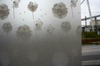 Decorative Privacy Adhesive Static Cling Window Film Treatments