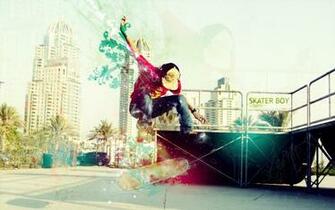 Abstract Skater Boy Wallpaper iPhone