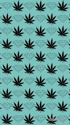 Huf X Diamond Supply Co Wallpaper Ahoodie iPhone5