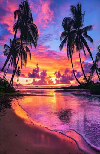 Hawaii Sunset Wallpaper