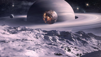 Saturn 4k Wallpaper