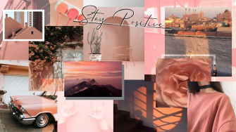 Aesthetic Collage Desktop Wallpaper