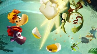 Erkunden Sie Die Sammlung Rayman Computerspiel